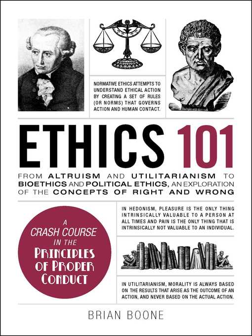 Cover image for Ethics 101